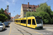 Siemens Combino NF8 n°856 sur la ligne 13 (AVV) à Augsbourg (Augsburg)