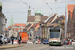 Siemens Combino NF8 n°829 sur la ligne 2 (AVV) à Augsbourg (Augsburg)