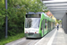 Siemens Combino NF8 n°851 sur la ligne 2 (AVV) à Augsbourg (Augsburg)