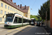 Siemens Combino NF8 n°822 sur la ligne 64 (AVV) à Augsbourg (Augsburg)