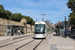 Alstom Citadis 205 Compact n°108 sur la ligne T1 (Orizo) à Avignon