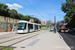 Alstom Citadis 205 Compact n°107 sur la ligne T1 (Orizo) à Avignon