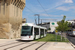 Alstom Citadis 205 Compact n°108 sur la ligne T1 (Orizo) à Avignon