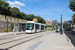 Alstom Citadis 205 Compact n°107 sur la ligne T1 (Orizo) à Avignon