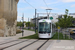 Alstom Citadis 205 Compact n°108 sur la ligne T1 (Orizo) à Avignon