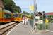 SWP Be 4/6 n°105 sur la ligne 10 (BLT) à Bâle (Basel)