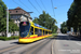 Stadler Tango Be 6/10 n°172 sur la ligne 11 (BLT) à Bâle (Basel)