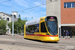 Stadler Tango Be 6/10 n°183 sur la ligne 11 (BLT) à Bâle (Basel)