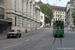 Bombardier Flexity 2 Be 4/6 n°6015 sur la ligne 15 (BVB) à Bâle (Basel)