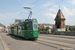 Bombardier Flexity 2 Be 4/6 n°6007 sur la ligne 15 (BVB) à Bâle (Basel)