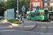 Bombardier Flexity 2 Be 4/6 n°6007 sur la ligne 15 (BVB) à Bâle (Basel)