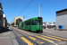 Bombardier Flexity 2 Be 4/6 n°6014 sur la ligne 16 (BVB) à Bâle (Basel)