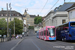 Bombardier Flexity 2 Be 6/8 n°5004 sur la ligne 3 (BVB) à Bâle (Basel)