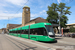 Bombardier Flexity 2 Be 6/8 n°5020 sur la ligne 6 (BVB) à Bâle (Basel)