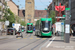 Bombardier Flexity 2 Be 6/8 n°5025 sur la ligne 6 (BVB) à Bâle (Basel)