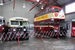 Leyland Lion LT1 n°2 (BR 7132) et Crossley DD42/3 n°13 (GR 9007) au Living Museum of the North à Beamish