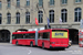 NAW-Vossloh-Kiepe BGT-N2 Hess Swisstrolley 2 n°19 sur la ligne 11 (Bernmobil) à Berne (Bern)