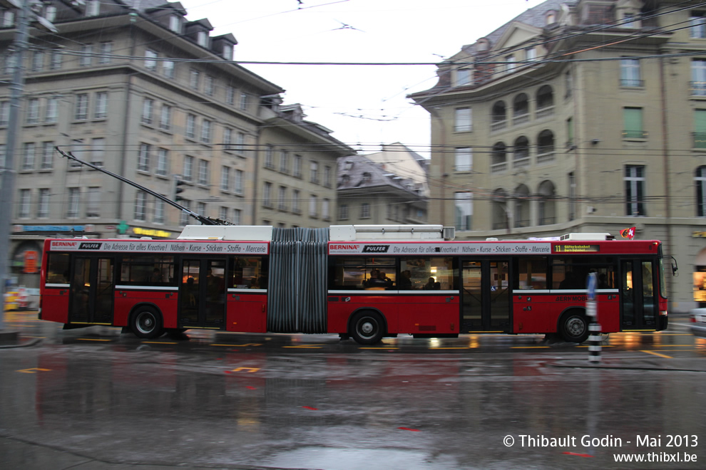 NAW Hess Vossloh-Kiepe BGT-N2 (Swisstrolley 2) - Trolleybus de Berne
