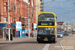 Dennis Trident 2 East Lancs Myllennium Lolyne n°301 (PJ02 PYD) sur la ligne 14 (BTS) à Blackpool