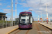 Bombardier Flexity 2 n°013 sur la ligne Fleetwood Ferry - Starr Gate (BTS) à Blackpool