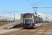 Bombardier Flexity 2 n°011 sur la ligne Fleetwood Ferry - Starr Gate (BTS) à Blackpool