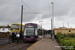 Bombardier Flexity 2 n°005 sur la ligne Fleetwood Ferry - Starr Gate (BTS) à Fleetwood