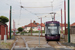 Bombardier Flexity 2 n°004 sur la ligne Fleetwood Ferry - Starr Gate (BTS) à Cleveleys