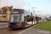 Bombardier Flexity 2 n°001 sur la ligne Fleetwood Ferry - Starr Gate (BTS) à Blackpool