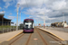 Bombardier Flexity 2 n°013 sur la ligne Fleetwood Ferry - Starr Gate (BTS) à Blackpool