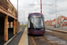 Bombardier Flexity 2 n°001 sur la ligne Fleetwood Ferry - Starr Gate (BTS) à Blackpool