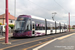 Bombardier Flexity 2 n°009 sur la ligne Fleetwood Ferry - Starr Gate (BTS) à Cleveleys