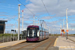 Bombardier Flexity 2 n°016 sur la ligne Fleetwood Ferry - Starr Gate (BTS) à Blackpool