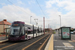 Bombardier Flexity 2 n°004 sur la ligne Fleetwood Ferry - Starr Gate (BTS) à Cleveleys