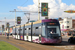 Bombardier Flexity 2 n°015 sur la ligne Fleetwood Ferry - Starr Gate (BTS) à Blackpool