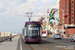 Bombardier Flexity 2 n°014 sur la ligne Fleetwood Ferry - Starr Gate (BTS) à Blackpool