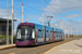 Bombardier Flexity 2 n°016 sur la ligne Fleetwood Ferry - Starr Gate (BTS) à Blackpool