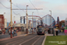 Bombardier Flexity 2 n°001 sur la ligne Fleetwood Ferry - Starr Gate (BTS) à Blackpool