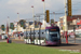 Bombardier Flexity 2 n°014 sur la ligne Fleetwood Ferry - Starr Gate (BTS) à Blackpool