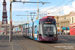 Bombardier Flexity 2 n°016 sur la ligne Fleetwood Ferry - Starr Gate (BTS) à Blackpool