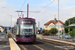 Bombardier Flexity 2 n°012 sur la ligne Fleetwood Ferry - Starr Gate (BTS) à Cleveleys