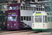 UEC Preston n°66, English Electric Balloon n°700 et MCCW Twin Set n°T2 à Blackpool