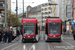 Solaris Tramino S110b n°1957 et n°1953 sur la ligne 3 (VRB) à Brunswick (Braunschweig)