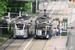 BN PCC 7000 n°7043 et BN PCC 7100 n°7162 sur la ligne 39 (STIB - MIVB) à Bruxelles (Brussel)