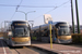 Bombardier Flexity Outlook Cityrunner T3000 n°3028 et n°3005 sur la ligne 4 (STIB - MIVB) à Bruxelles (Brussel)