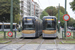 Bombardier Flexity Outlook Cityrunner T4000 n°4015 et n°4013 sur la ligne 7 (STIB - MIVB) à Bruxelles (Brussel)