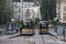 Bombardier Flexity Outlook Cityrunner T3000 n°3075 et n°3096 sur la ligne 8 (STIB - MIVB) à Bruxelles (Brussel)