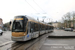 Bombardier Flexity Outlook Cityrunner T3000 n°3075 sur la ligne 8 (STIB - MIVB) à Bruxelles (Brussel)