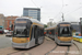 Bombardier Flexity Outlook Cityrunner T3000 n°3012 et n°3049 sur la ligne 82 (STIB - MIVB) à Bruxelles (Brussel)