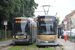 Bombardier Flexity Outlook Cityrunner T3000 n°3039 et n°3010 sur la ligne 82 (STIB - MIVB) à Drogenbos