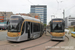 Bombardier Flexity Outlook Cityrunner T3000 n°3012 et n°3049 sur la ligne 82 (STIB - MIVB) à Bruxelles (Brussel)